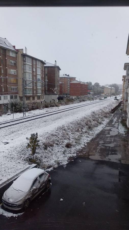 Nevada en Reinosa.