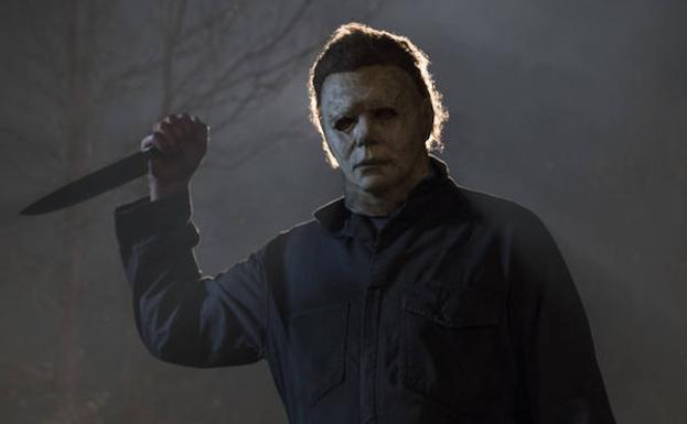 Michael Myers en la última entrega de 'La noche de Halloween', que ha superado el millón de euros en España en apenas tres días.