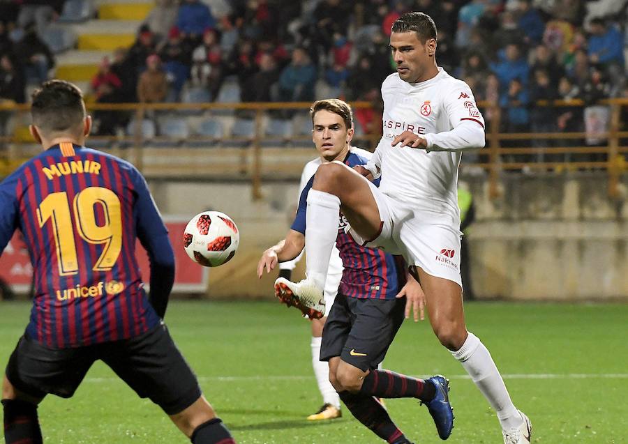 El conjunto que entrena Ernesto Valverde se impuso por 0-1 con un tanto de Lenglet en la recta final. 