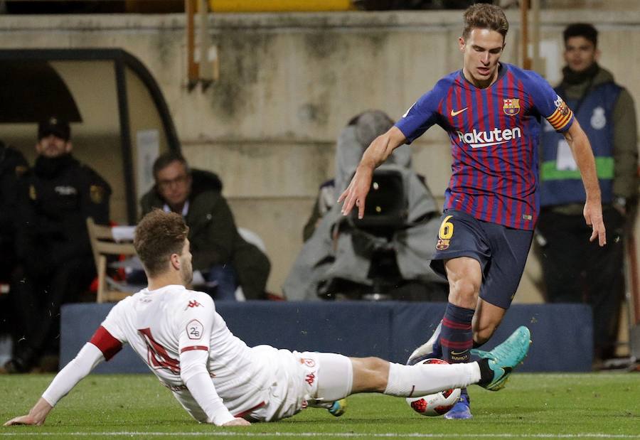 El conjunto que entrena Ernesto Valverde se impuso por 0-1 con un tanto de Lenglet en la recta final. 