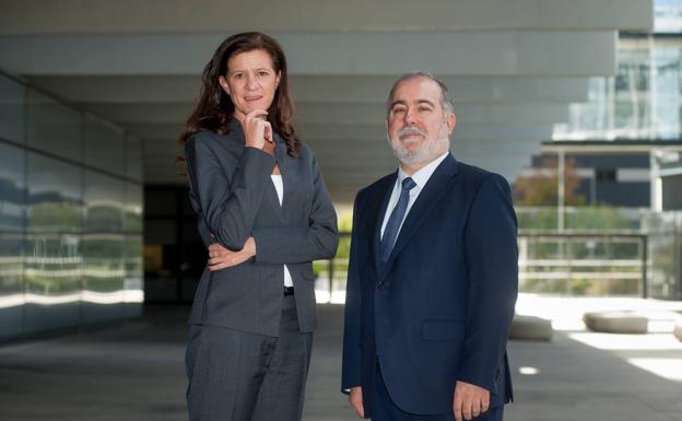 María Victoria Zingoni y Francisco Vázquez.