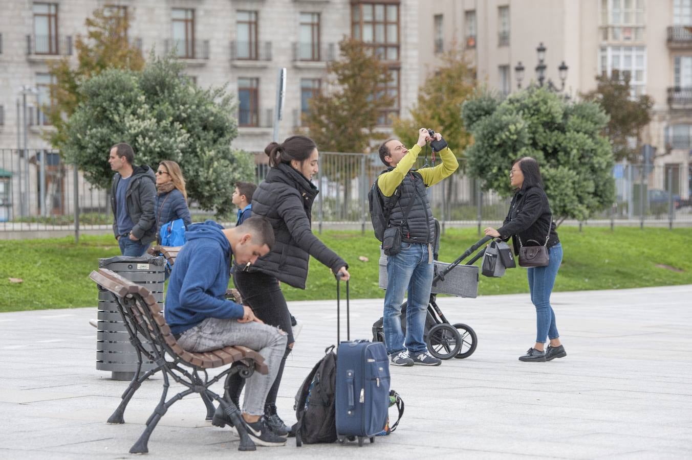 Fotos: Turistas en Santander en el puente de Todos los Santos