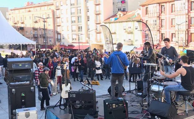Uno de los conciertos que se han celebrado este sábado en Tetuán.