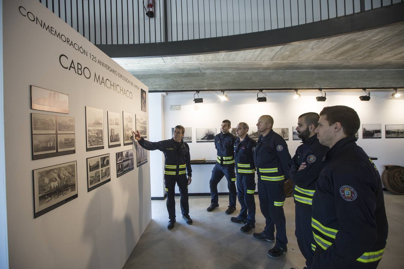 Fotos: El parque de Bomberos de Santander acoge una exposición permanente sobre el &#039;Machichaco&#039;