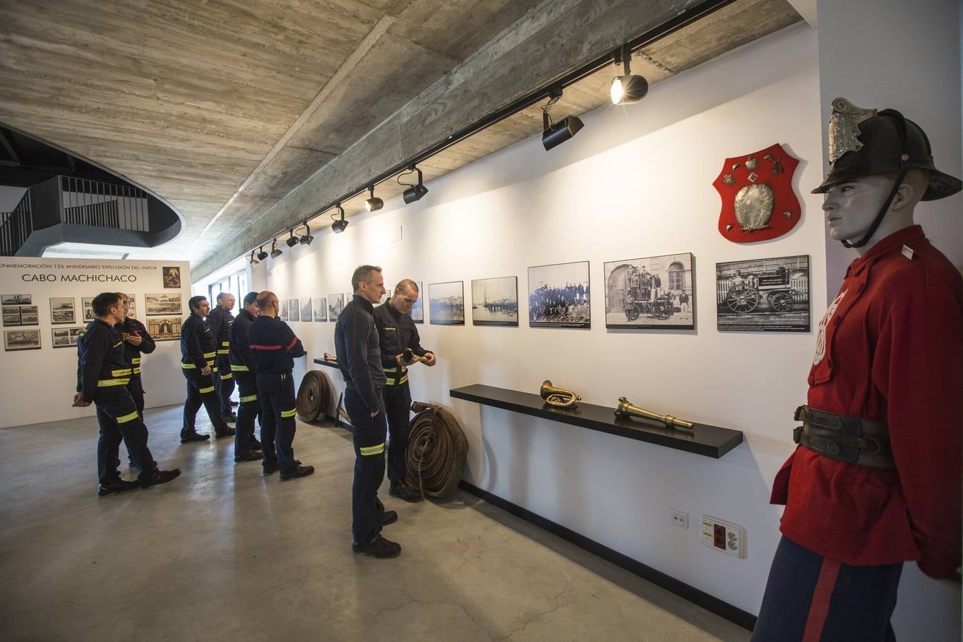 Fotos: El parque de Bomberos de Santander acoge una exposición permanente sobre el &#039;Machichaco&#039;