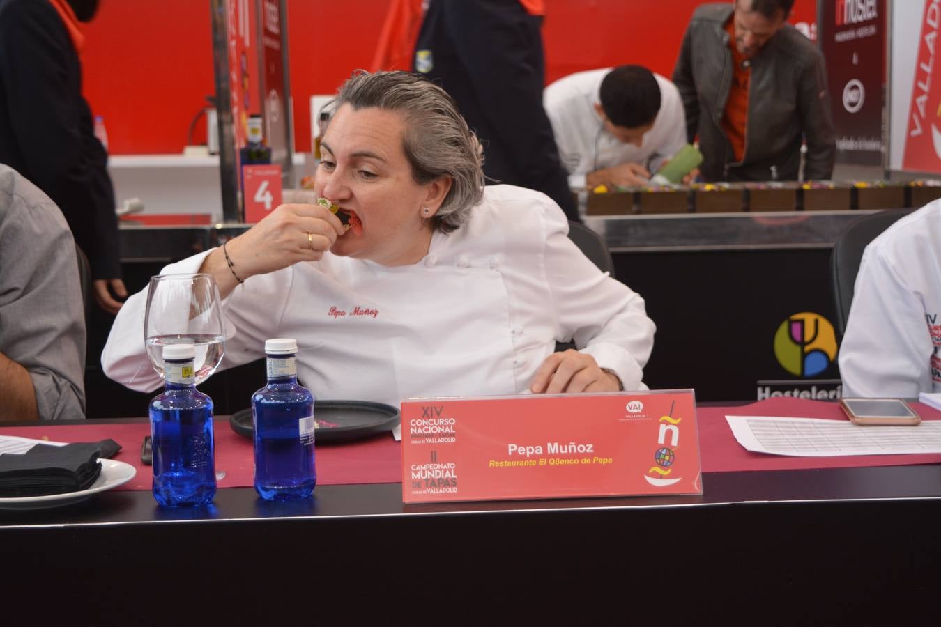 La ciudad castellana acoge el Campeonato Mundial de Tapas y el XIV Concurso Nacional, en el que participan los cocineros Francisco Cotera, del Balneario de Solares, y Nacho Pérez Malagón, de El Pericote de Tanos