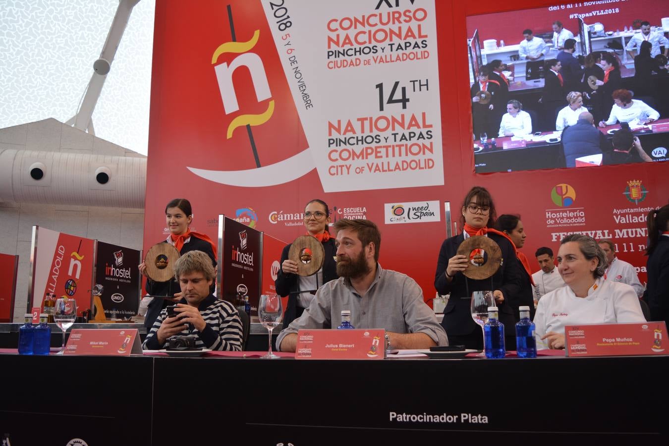 La ciudad castellana acoge el Campeonato Mundial de Tapas y el XIV Concurso Nacional, en el que participan los cocineros Francisco Cotera, del Balneario de Solares, y Nacho Pérez Malagón, de El Pericote de Tanos