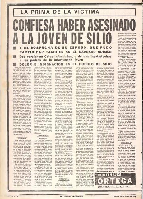 Imagen - Página de El Diario Montañés del 29 de enero de 1974.