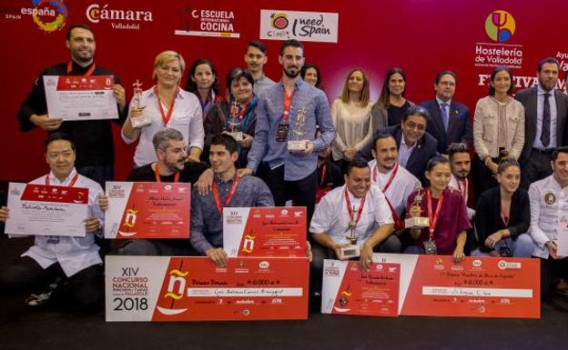 Ganadores del Concurso Nacional y Campeonato Mundial de Tapas.