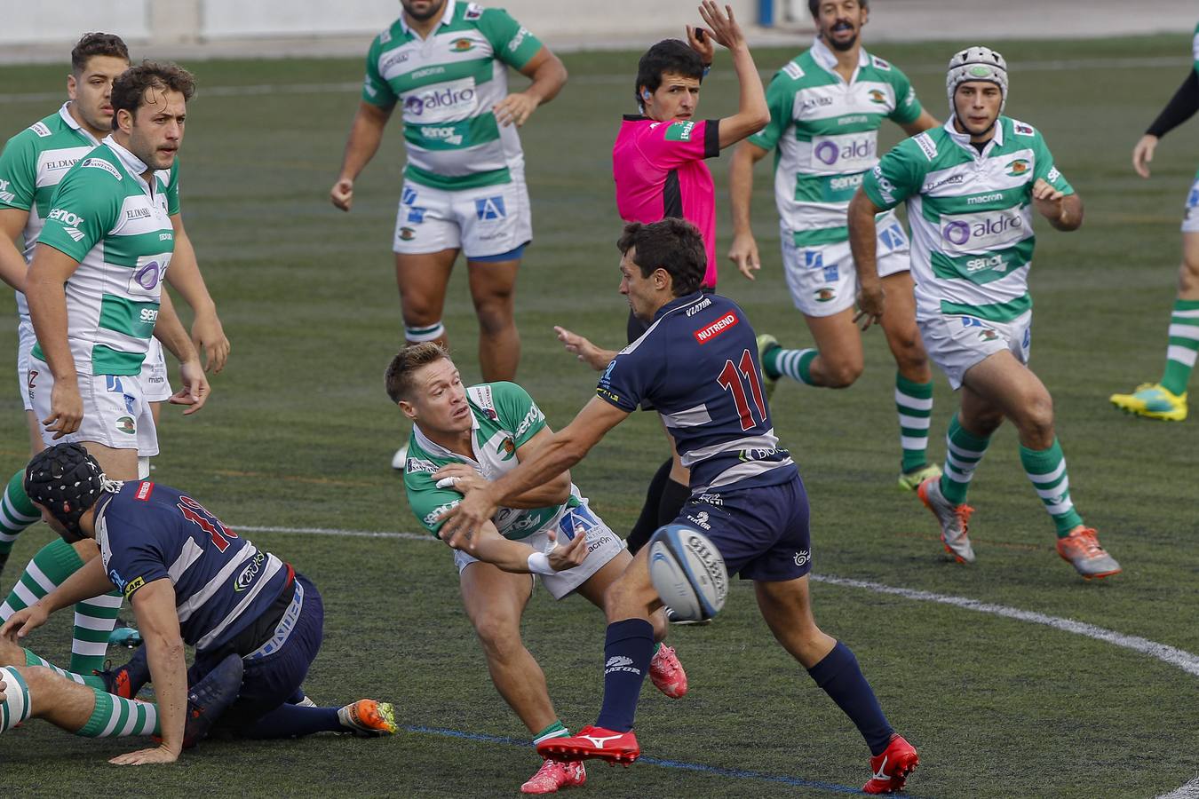 Fotos: Imágenes del partido de rugby Aldro Energía-La Villa