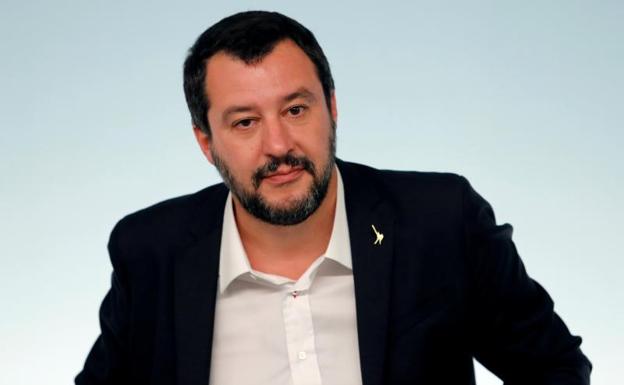 El viceprimer ministro y titular de cartera de Interior, Matteo Salvini.