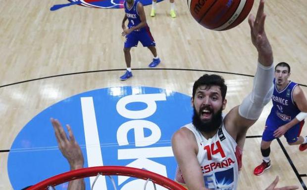 Mirotic, durante el partido. 