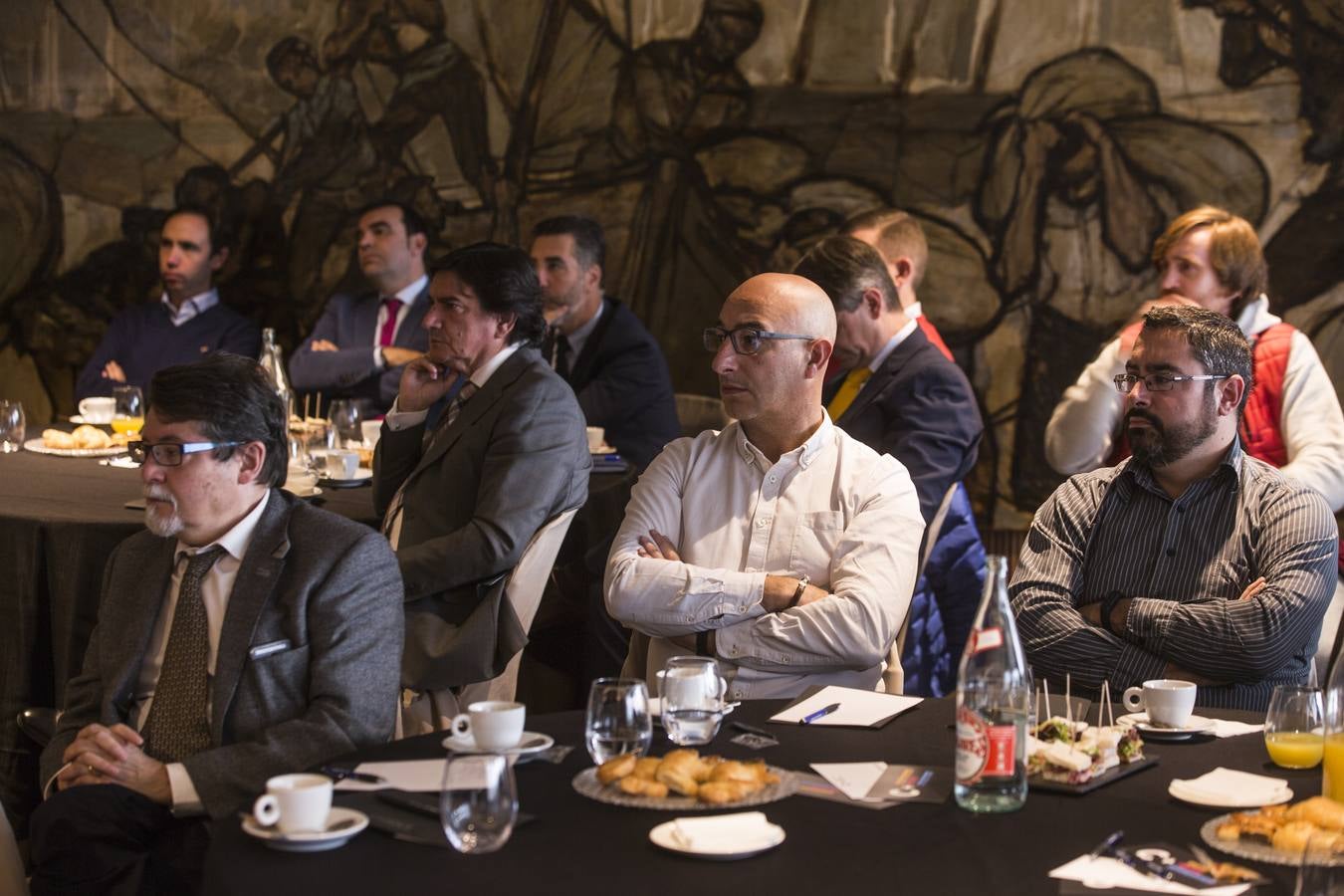 Javier Ponce, director del CDTI, junto con Marcos Díaz y José María Rotaeche, participa en el ciclo organizado por El Diario y Sodercán