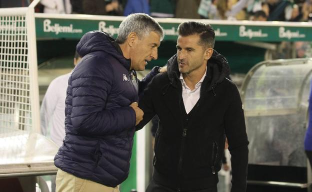 Betis y Racing, Setién y Ania se volverán a ver las caras el próximo dìa 6 de diciembre en el partido de vuelta de los diecisesavos de final de la Copa del Rey