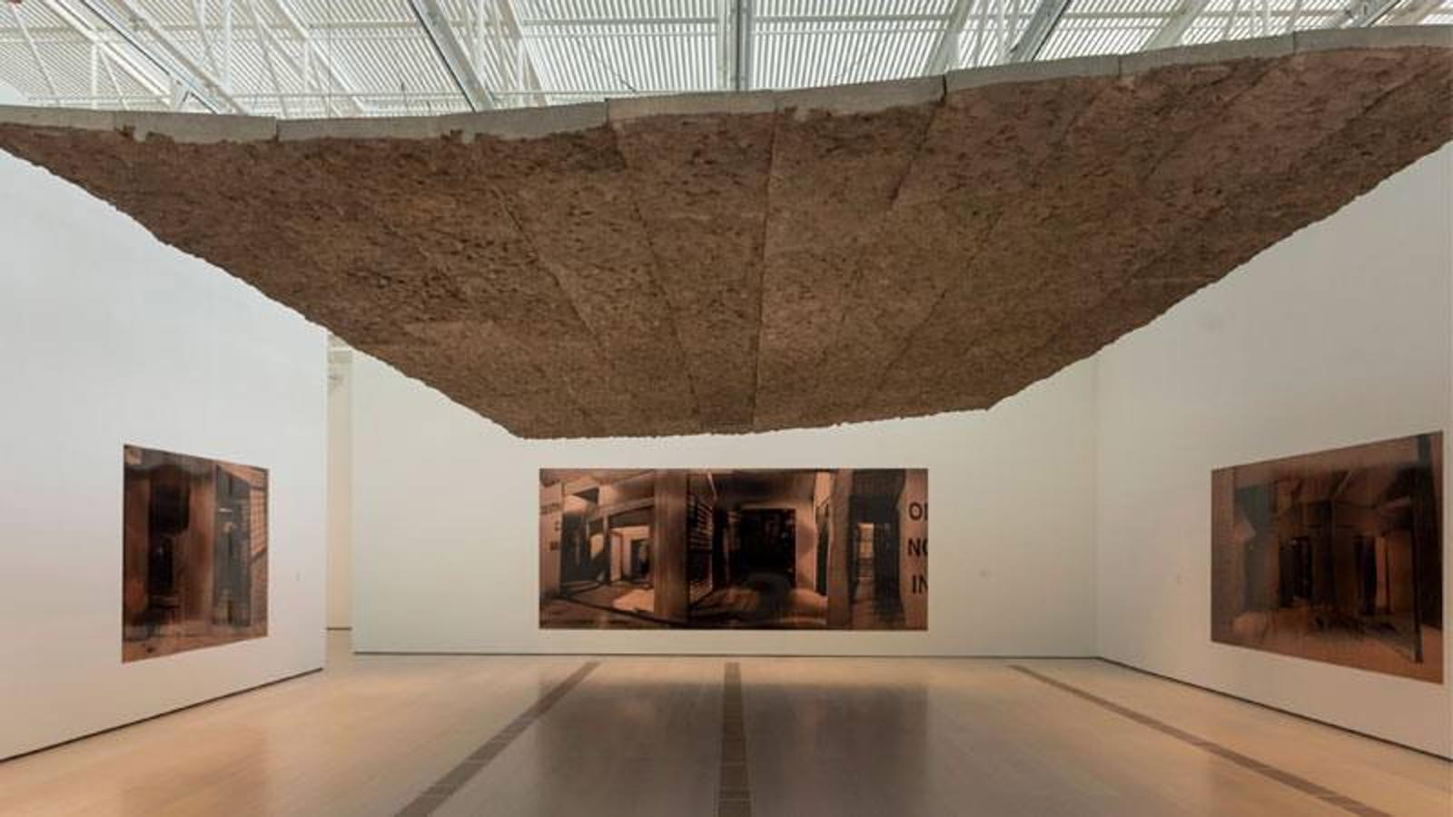 Vista exposición CRISTINA IGLESIAS: ENTRƎSPACIOS, 2018. 