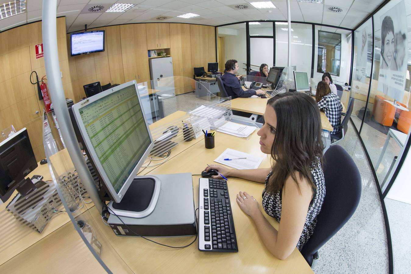 Imagen de archivo de la sede de la empresa Atenzia en Santander.
