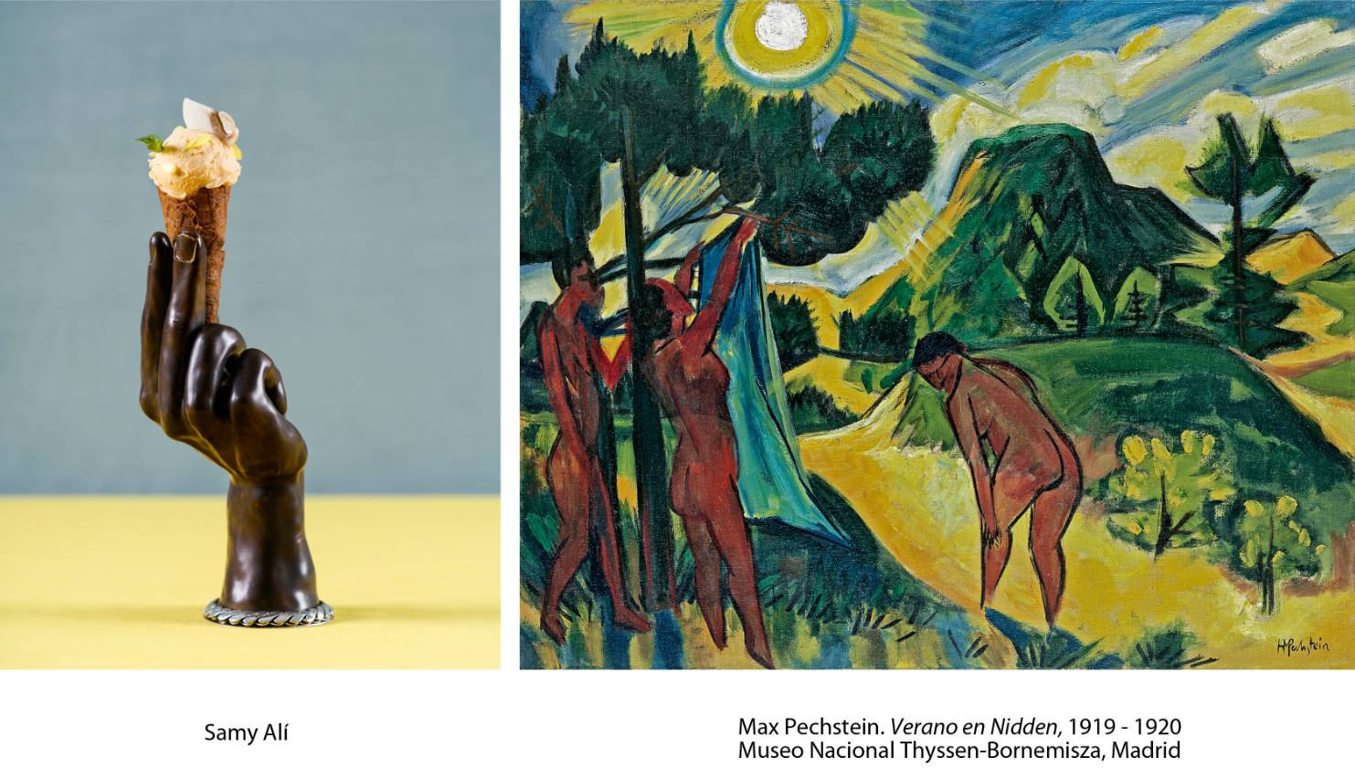 Fotos: Los cuadros y los platos