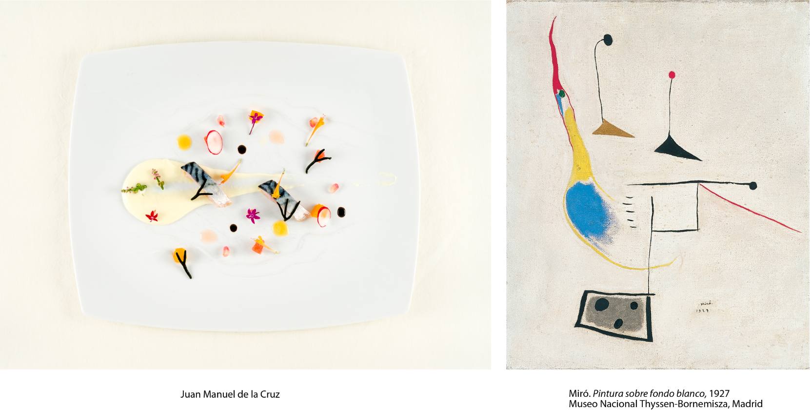 Fotos: Los cuadros y los platos