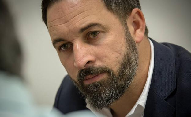 Santiago Abascal, presidente de Vox.