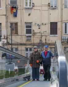 Imagen secundaria 2 - Las rampas y escaleras unen ya el Paseo de Pereda con General Dávila