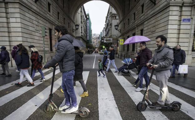 Llega la invasión de los patinetes