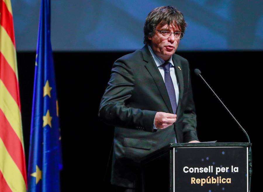 El expresidente de la Generalitat, Carles Puigdemont.