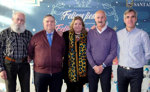 Presentación de la Cabalgata 2018, esta mañana en el Ayuntamiento de Santander.