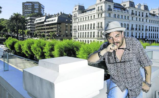 Jimmy Barnatán, durante una de sus últimas visitas a Santander, donde hoy sábado presenta un nuevo libro