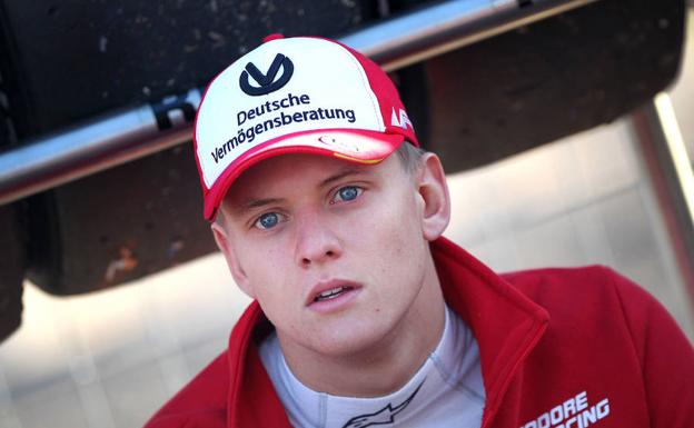 Mick Schumacher, hijo del heptacampeón de Fórmula 1.