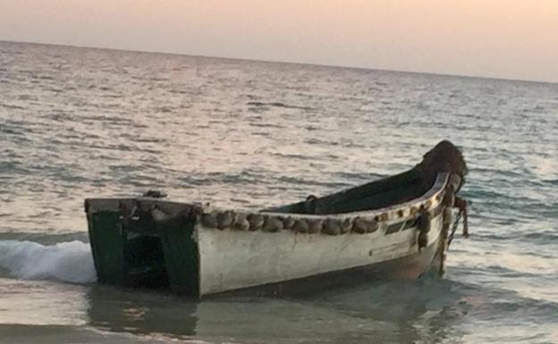 Imagen de una patera llegada a Fuerteventura el pasado 27 de diciembre. 