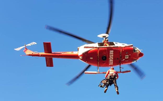 Cuatro montañeros perdidos en Picos resisten el frío nocturno hasta ser rescatados esta mañana