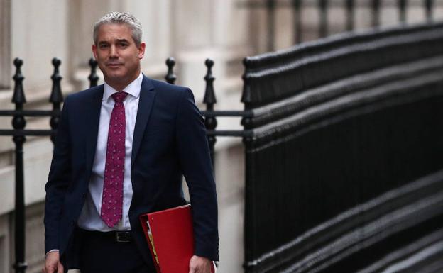 El ministro británico del 'brexit', Stephen Barclay.