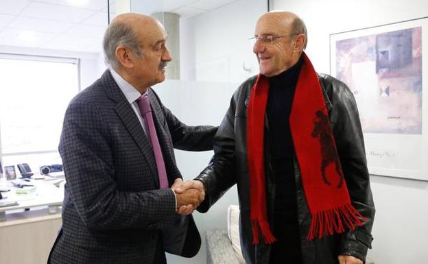 Encuentro entre José María Mazón y José Antonio González Linares