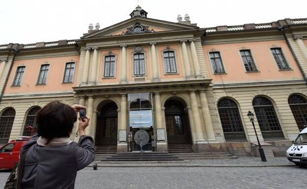 Sede de la Academia Sueca, en Estocolmo.