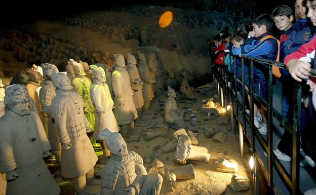 La exitosa muestra 'Los Guerreros de Terracota' se prorroga hasta el 24 de febrero