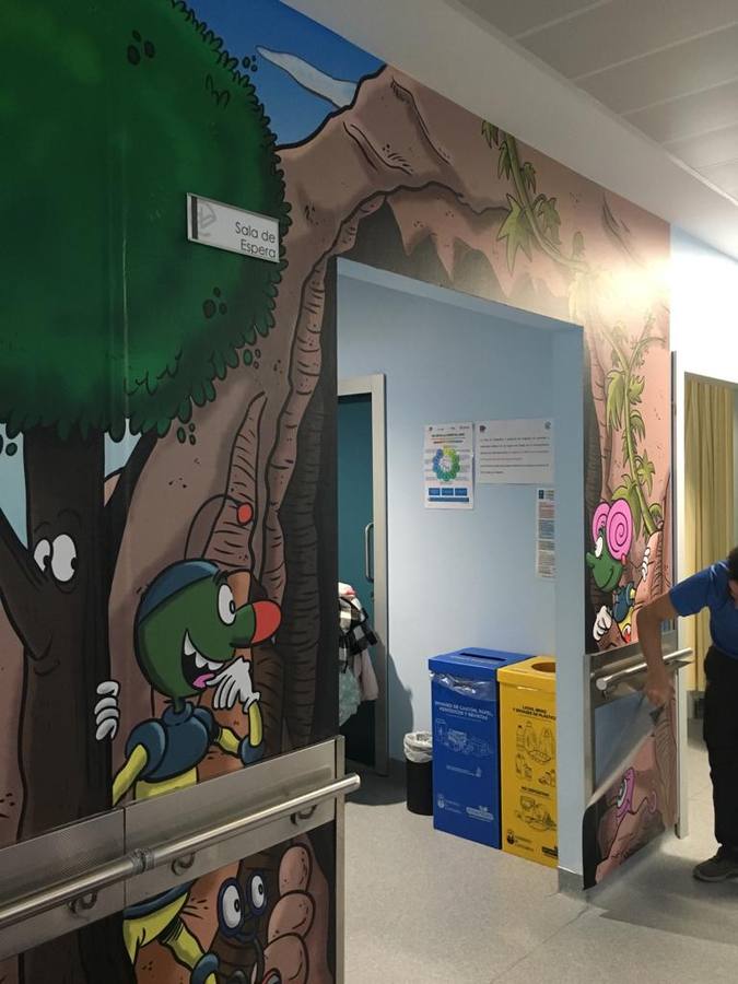 Fotos: Valde y Cilla serán las mascotas del hospital