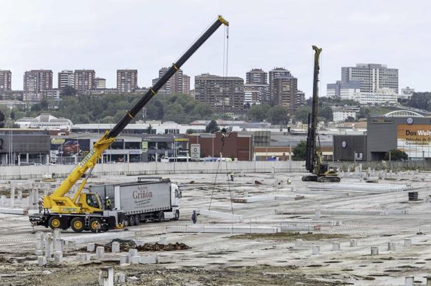  Obra interrumpida. Los trabajos de ampliación de SCS, en una imagen de archivo, están suspendidos.