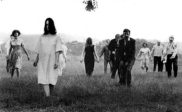 Un fotograma de 'La noche de los muertos vivientes.