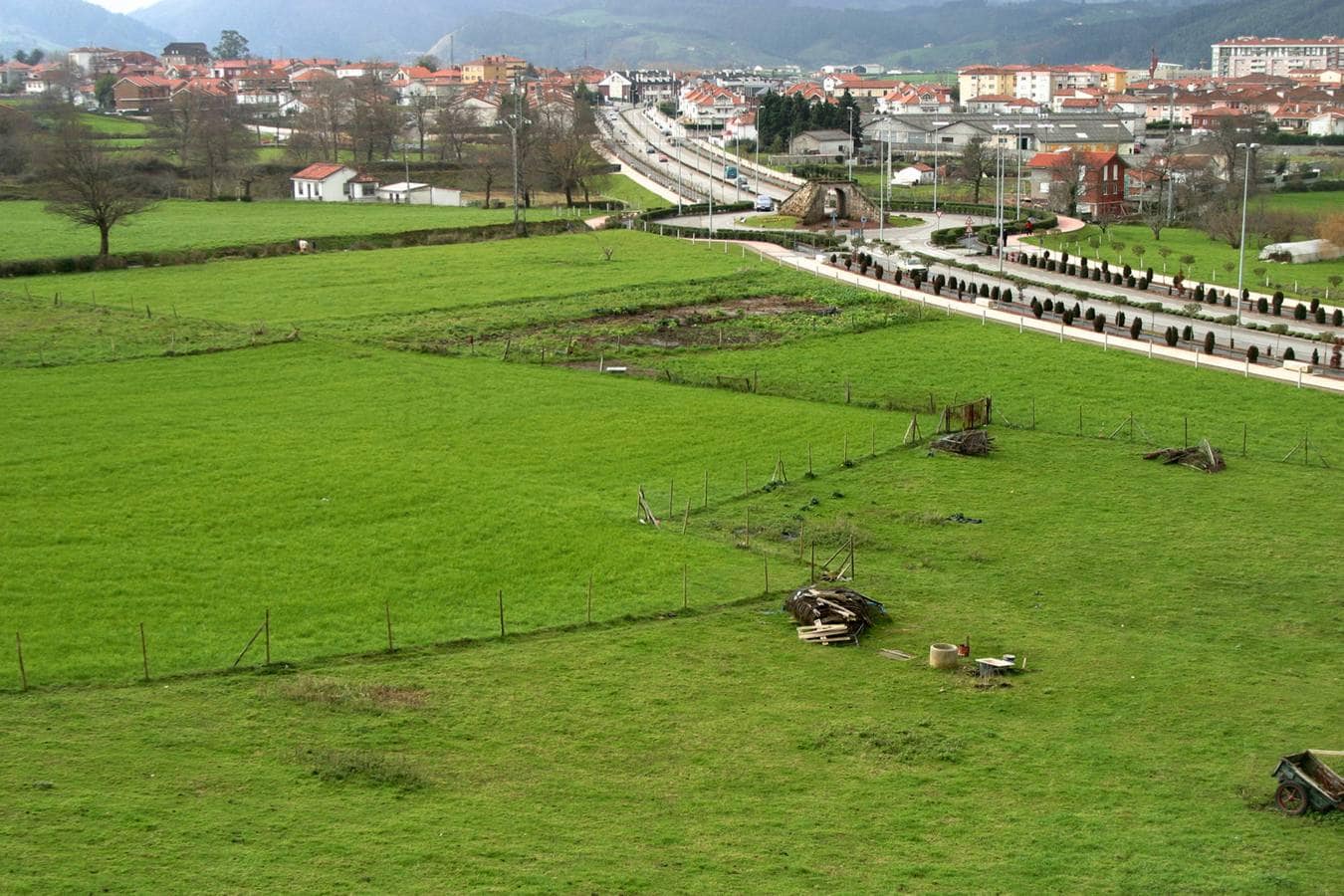 Foto de archivo de la zona donde se ubicaría el polígono El Valle, paralizado desde 2010.