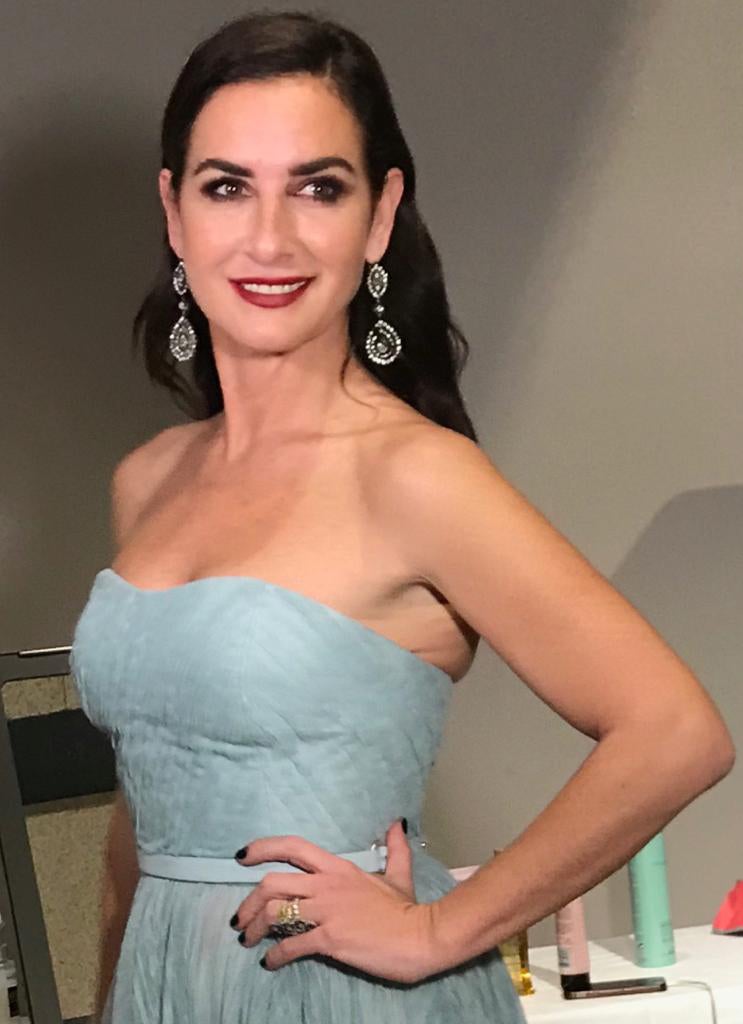 La guapísima actriz Belén López.