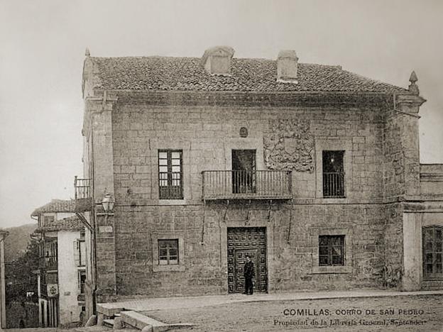 Casa de Cueto en el año 1900.