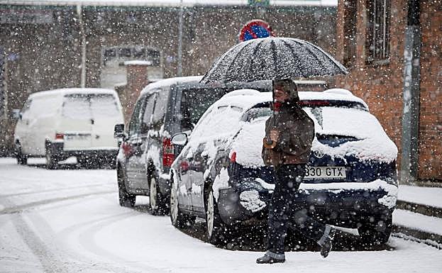 Las mejores imágenes del temporal de nieve en Cantabria