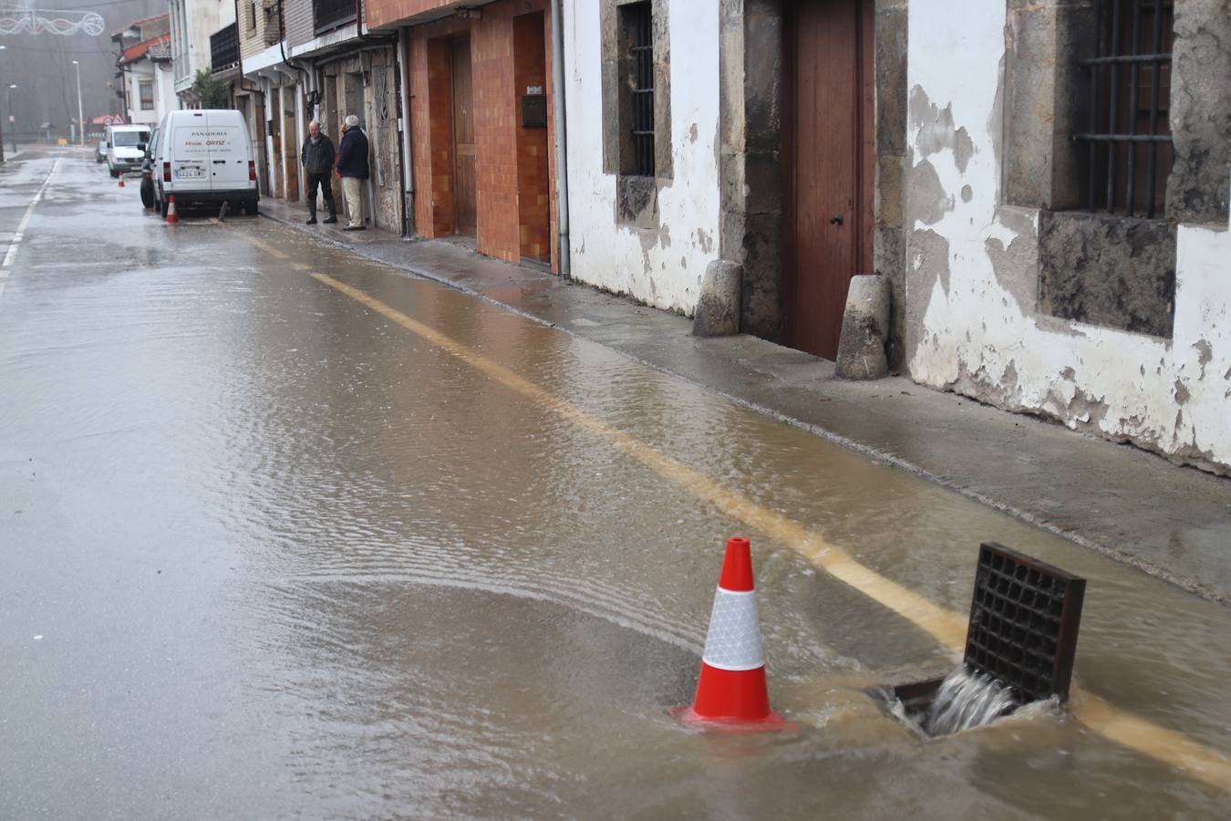 Imágenes de las inundaciones en las zonas de Ampuero y Soba