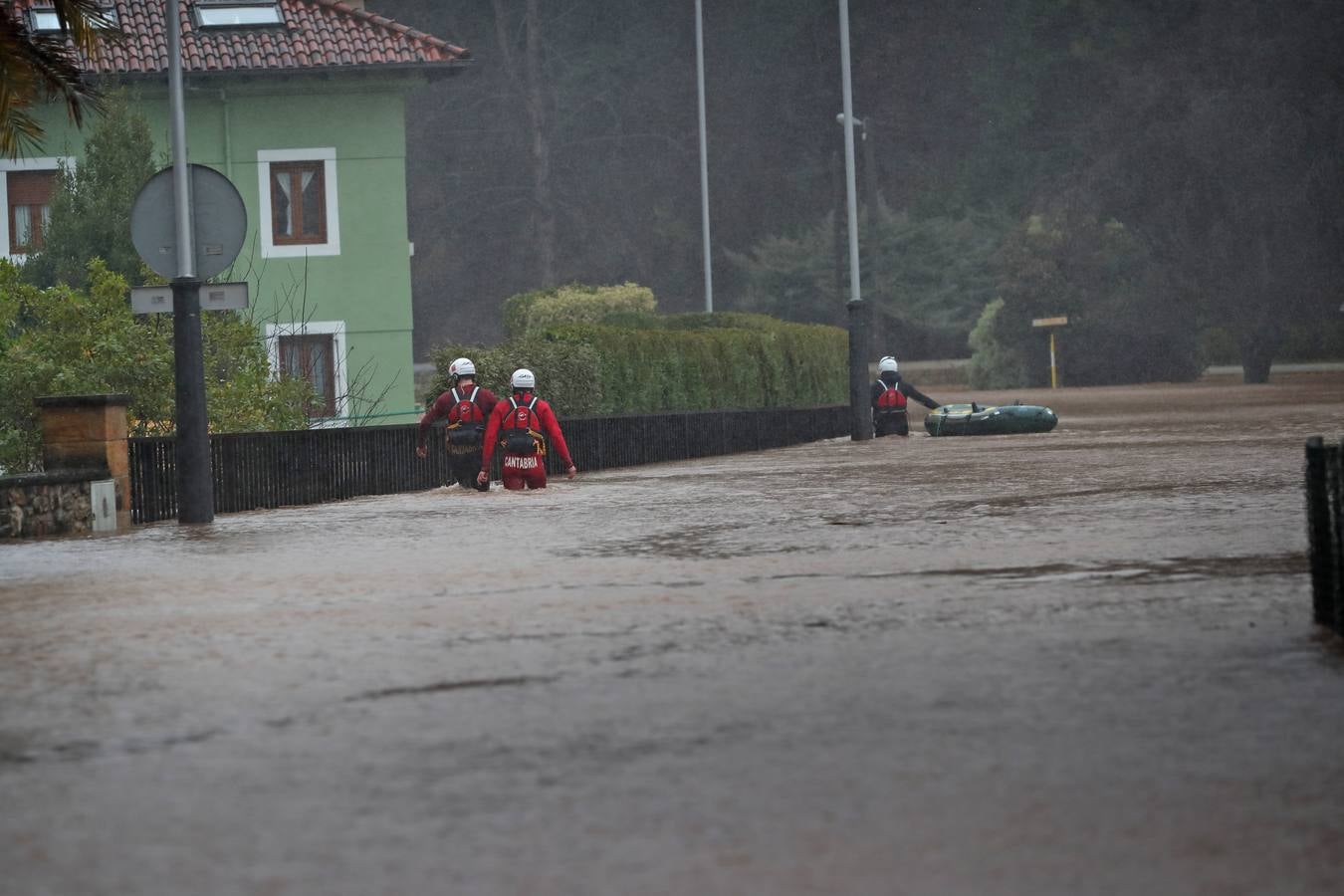 Fotos: Las inundaciones en los municipios de Mazcuerras y Cabezón de la Sal