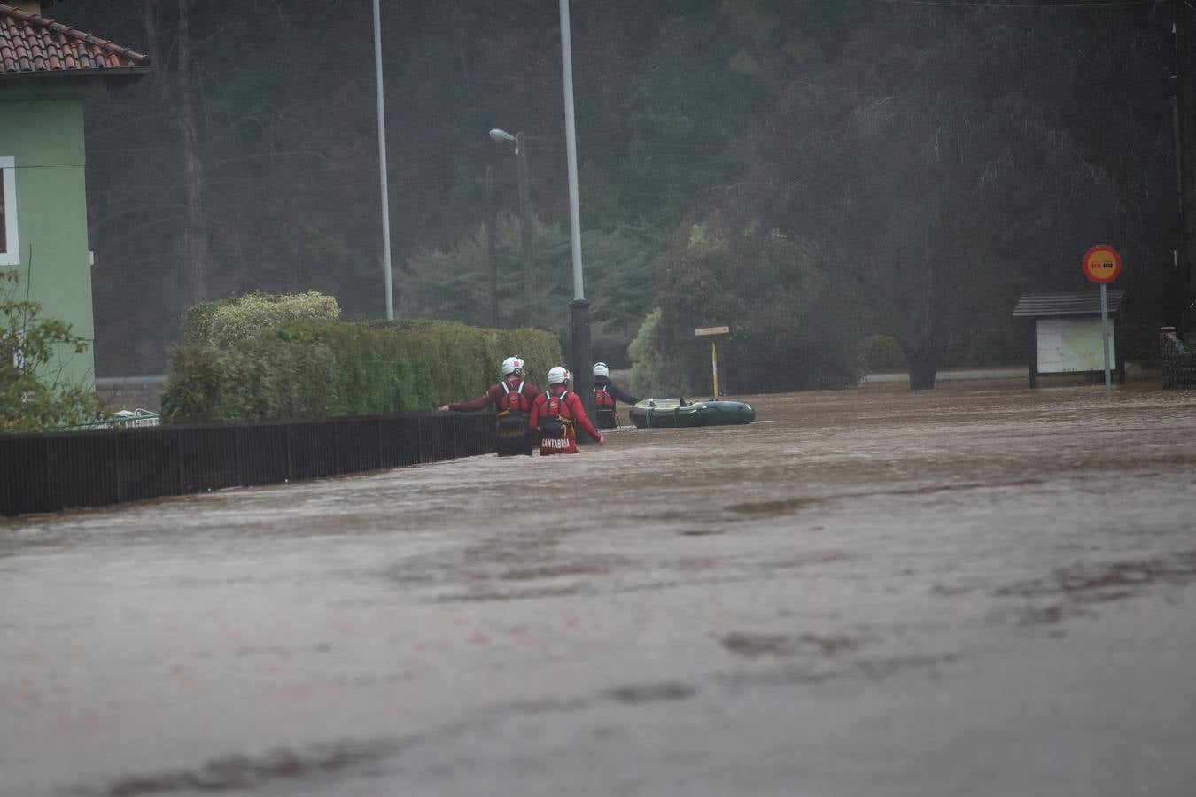 Fotos: Las inundaciones en los municipios de Mazcuerras y Cabezón de la Sal