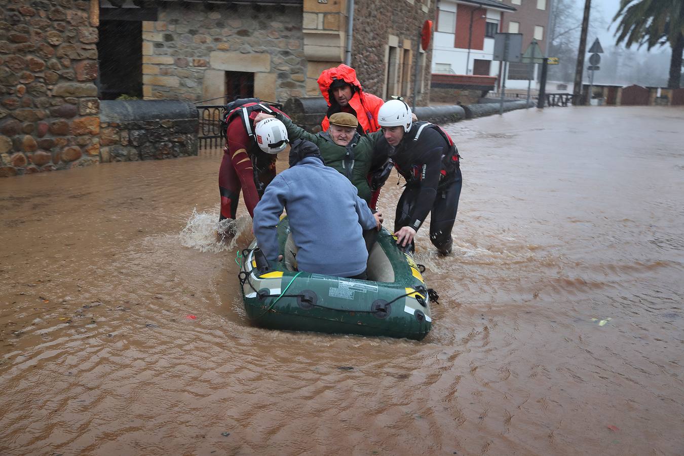 Fotos: Las inundaciones en los municipios de Mazcuerras y Cabezón de la Sal