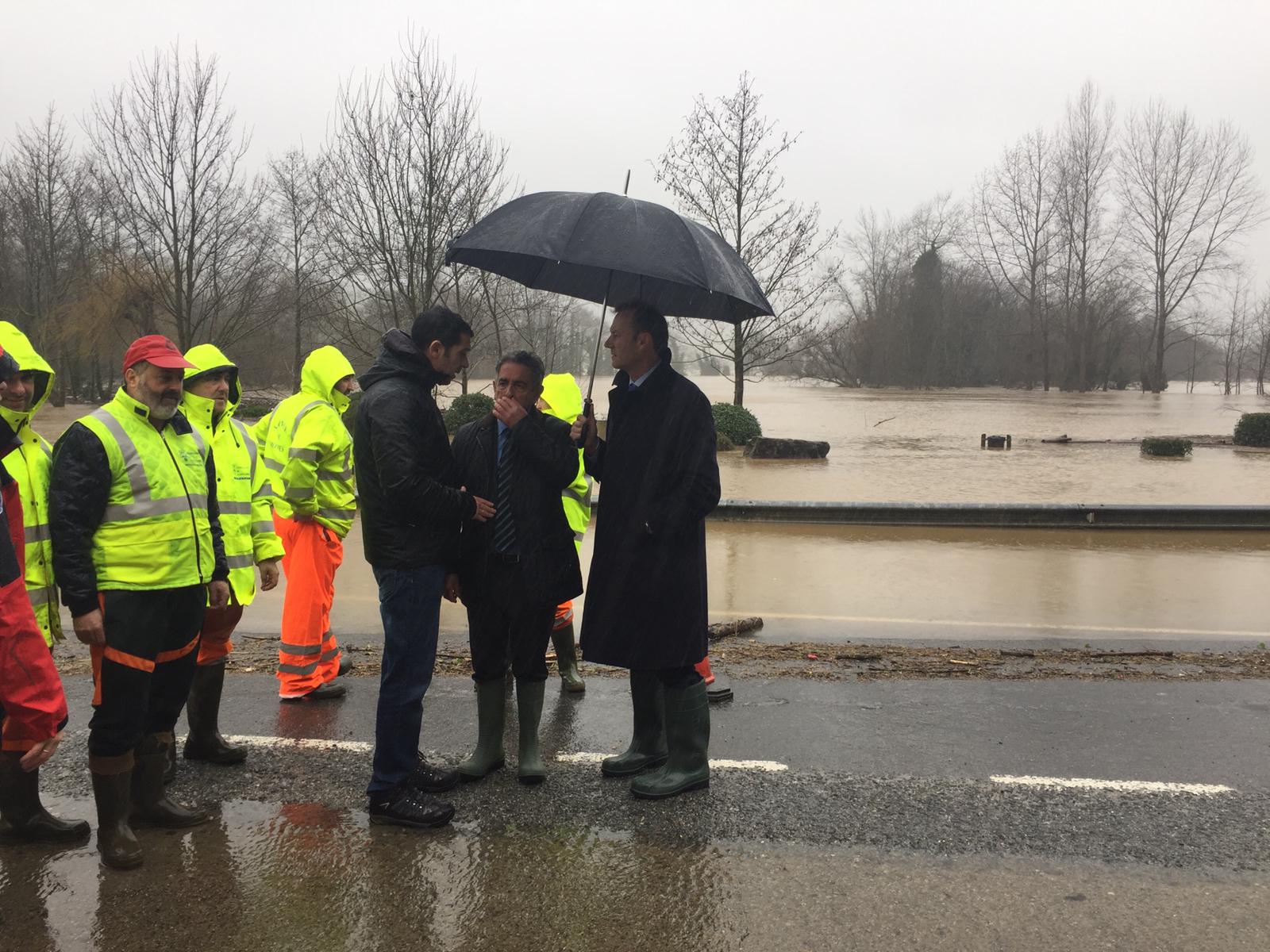 Fotos: Imágenes de las inundaciones en Molleda