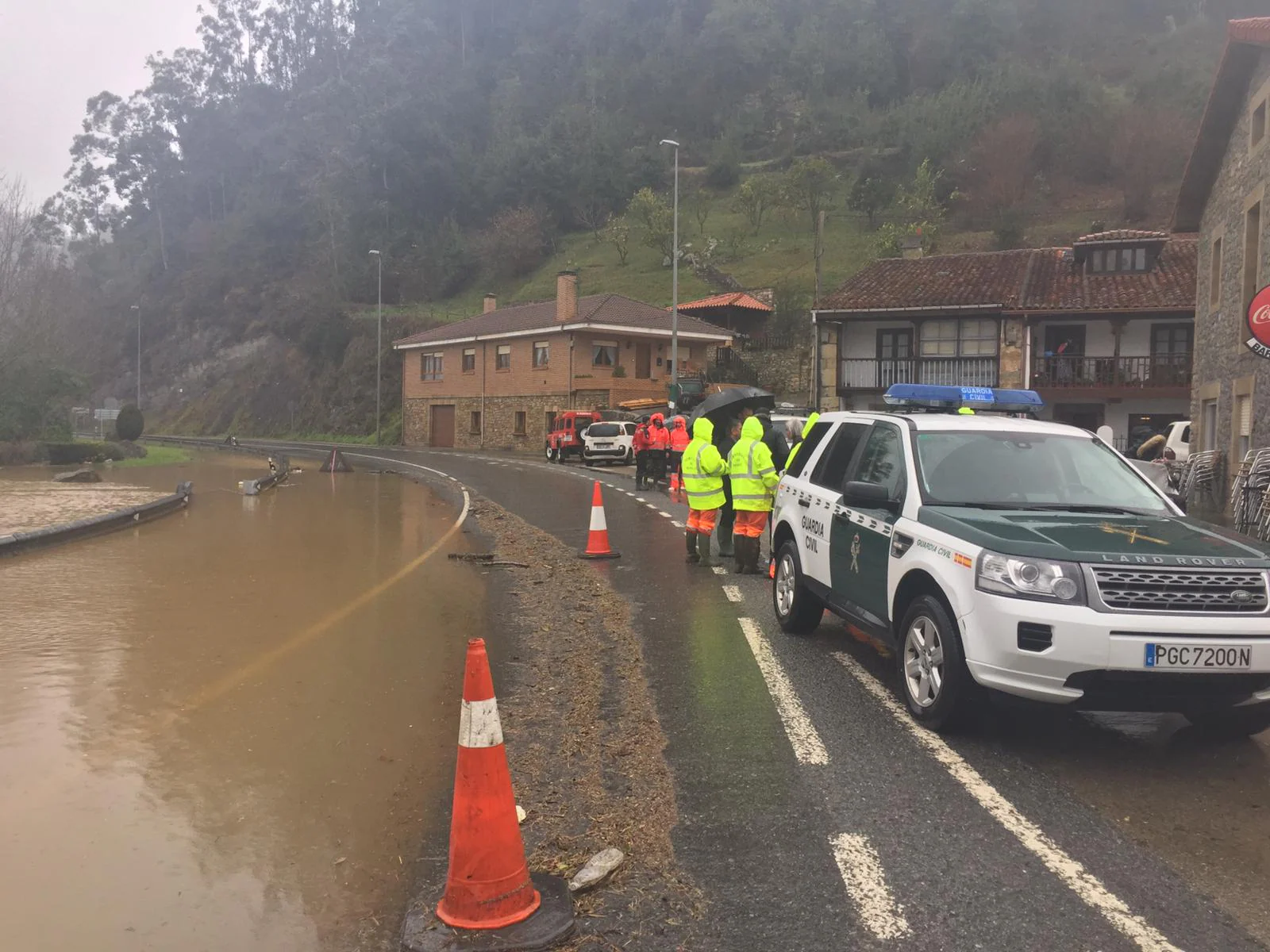 Fotos: Imágenes de las inundaciones en Molleda