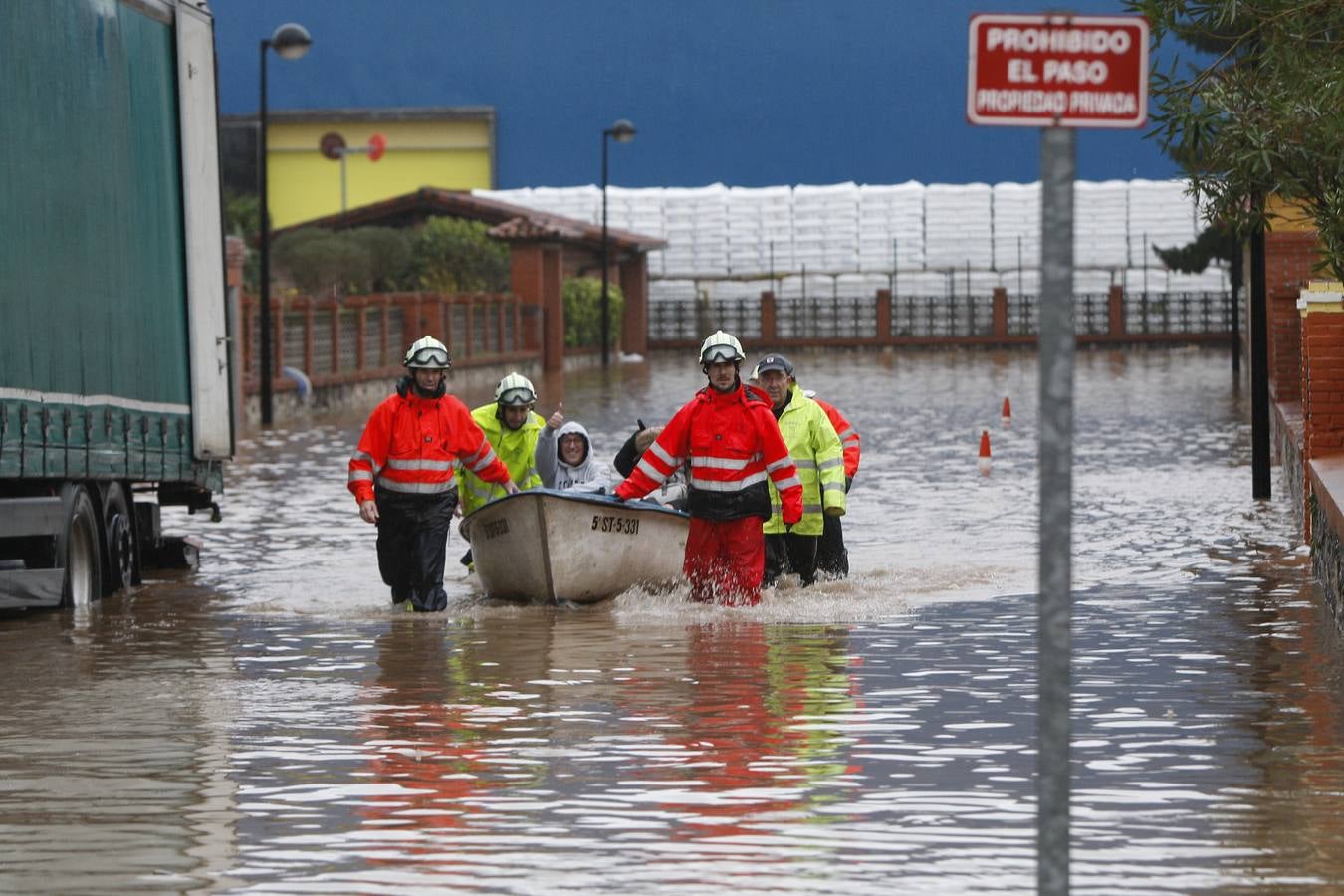 Fotos: Torrelavega inundada