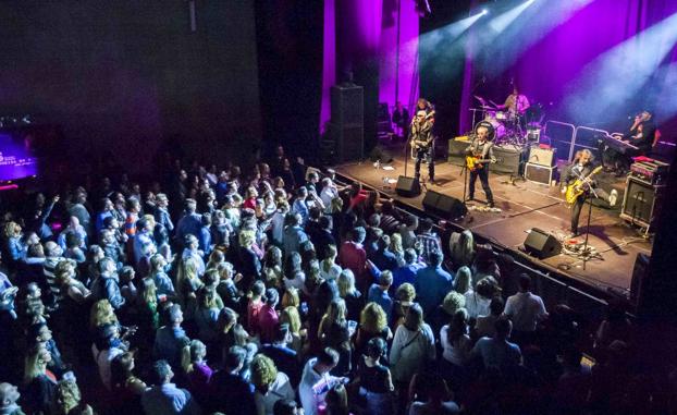 Uno de los conciertos ofrecidos en Escenario Santander